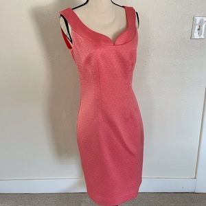 Elie Tahari Coral Sheath Dress, Size 6